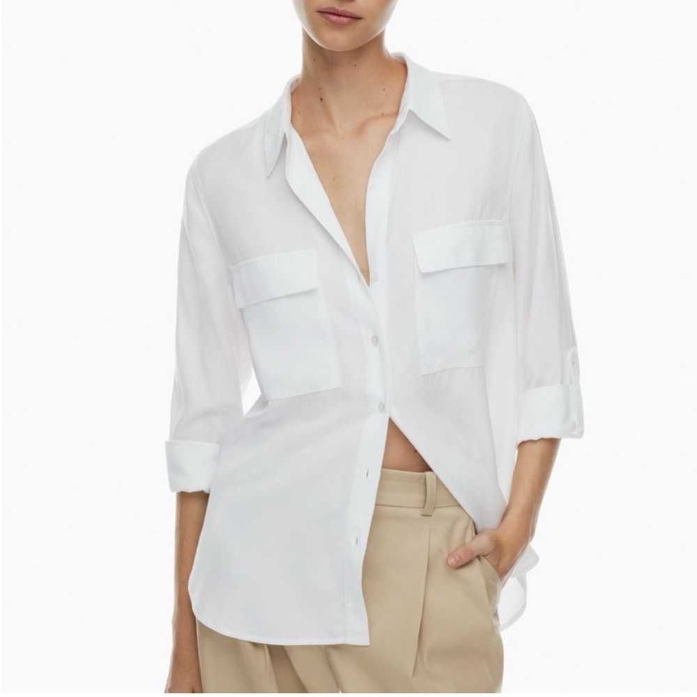 Aritzia The Group by Babaton Utility Button-Up